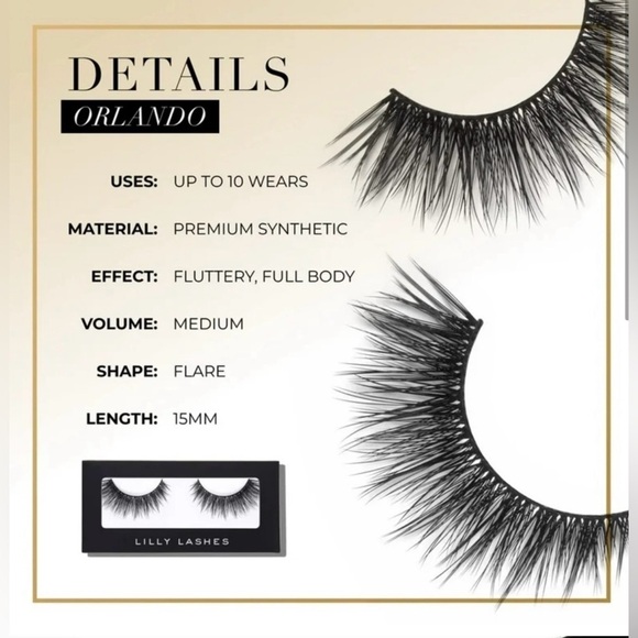 NEW Lilly Lashes Premium Mink Synthetic ~ Orlando - Picture 3 of 6